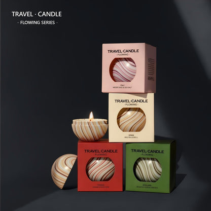 Aurestan 4-Pack Scented Candles — 2.5oz Mini Soy Tin Candles, Gift-Ready & Travel-Friendly