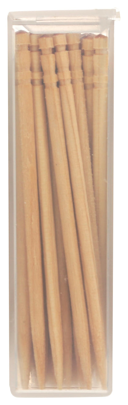 AUROMERE Neem Toothpicks 100 CT | Ayurvedic Birchwood