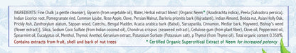 Auromere Ayurvedic Toothpaste – Licorice, Neem & Peelu (4.16 oz) – Vegan & Fluoride Free