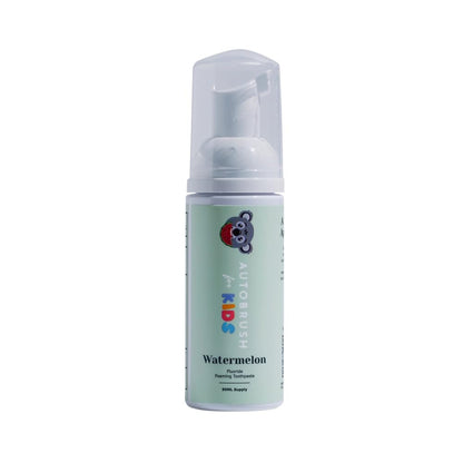 autobrush Fluoride Foaming Toothpaste for Kids - Watermelon Flavor, Whitening & Deep Cleaning