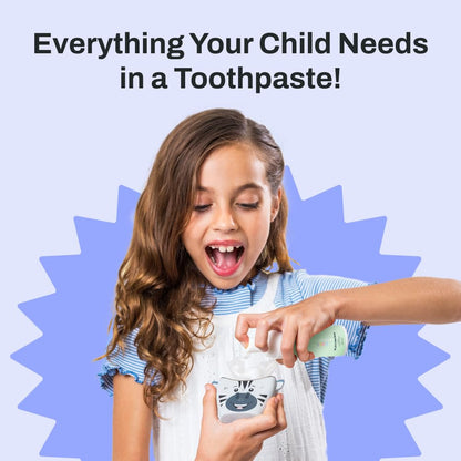 autobrush Fluoride Foaming Toothpaste for Kids - Watermelon Flavor, Whitening & Deep Cleaning