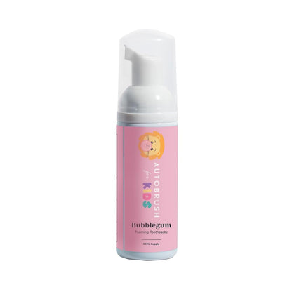 autobrush Fluoride-Free Foaming Toothpaste for Kids – Bubblegum, Whitening & Deep Cleaning