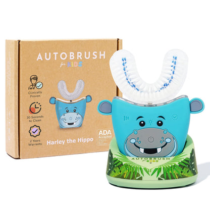 autobrush Kids Electric Toothbrush – ADA-Approved U-Shaped, Clinically Proven Up to 5.1x Cleaning (Ages 9-12) | Hippo