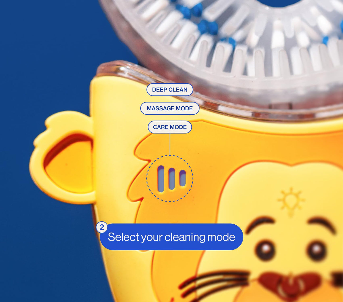 autobrush Kids Electric Toothbrush – ADA Accepted U-Shaped Toothbrush for Ages 6-8 | Clinically Proven Up to 5.1x Cleaner | Unicorn