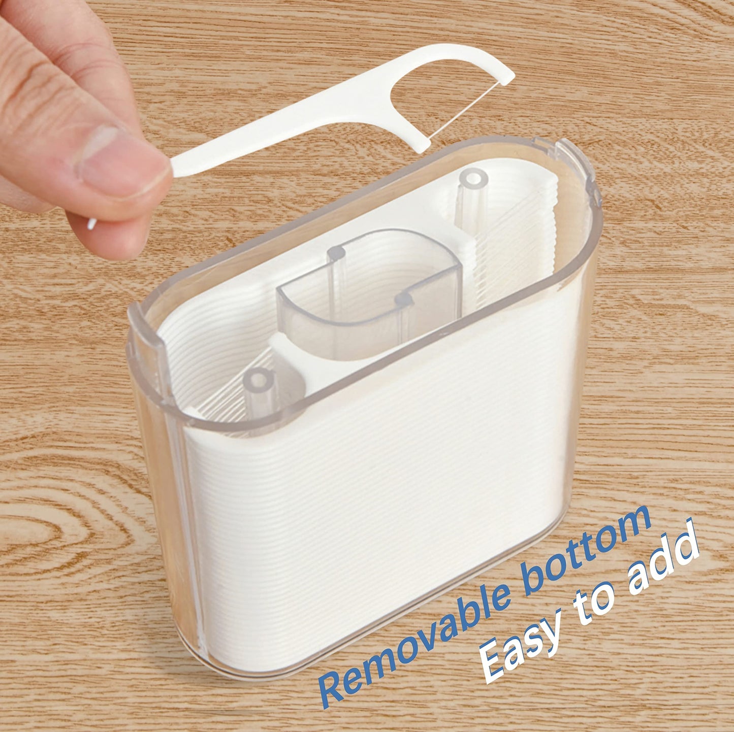 Automatic Floss Picks Holder – Pop-Up Dispenser & Hygienic Storage Box