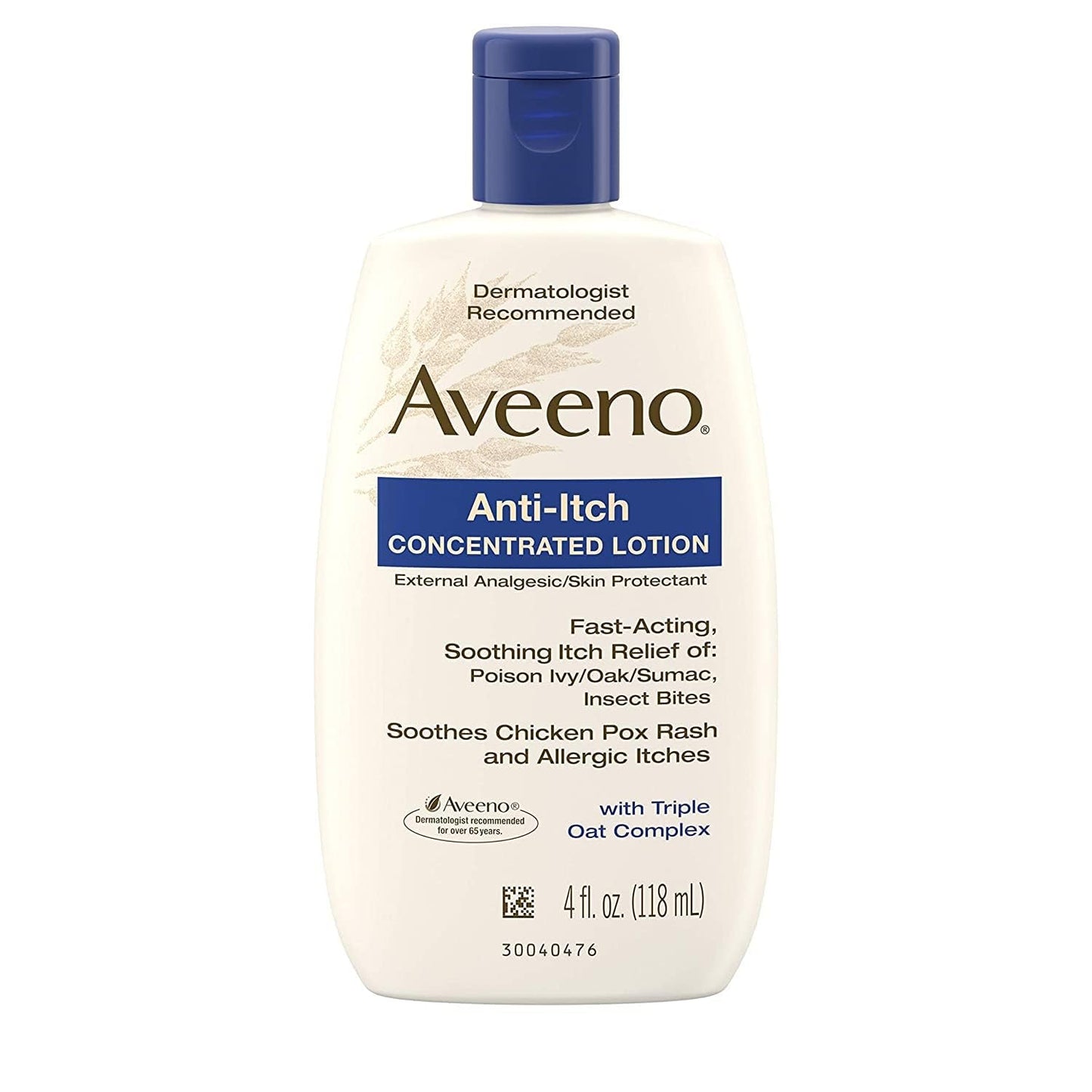 Aveeno Anti-Itch Concentrated Lotion with Calamine — 4 oz x 3
