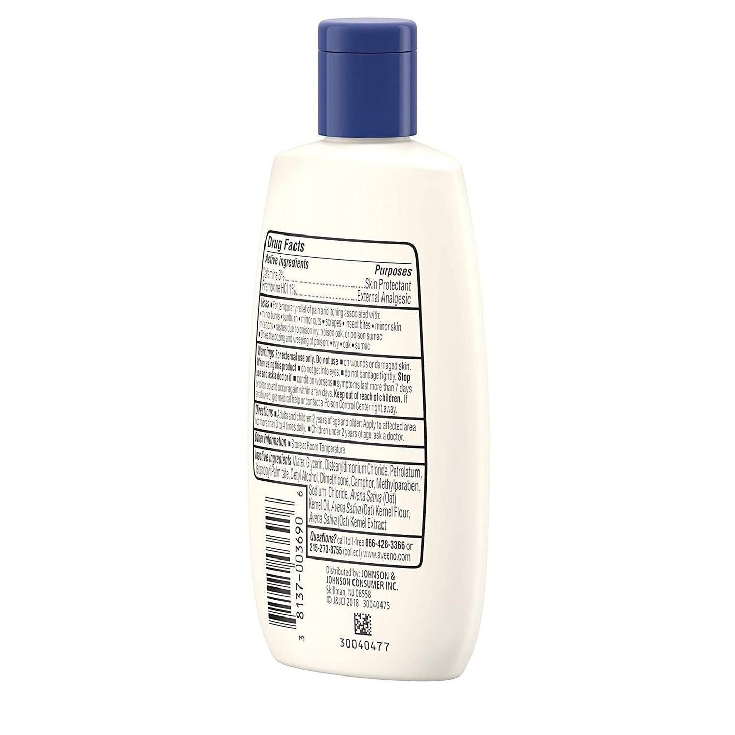 Aveeno Anti-Itch Concentrated Lotion with Calamine — 4 oz x 3