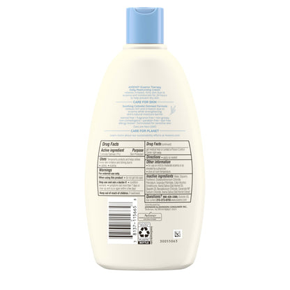 Aveeno Eczema Therapy Daily Moisturizing Cream for Sensitive Skin — Steroid- & Fragrance-Free, 12 oz