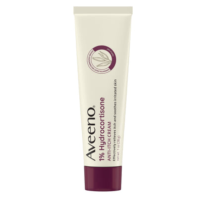 Aveeno Maximum Strength 1% Hydrocortisone Anti-Itch Cream | Triple Oat, Aloe & Vitamin E