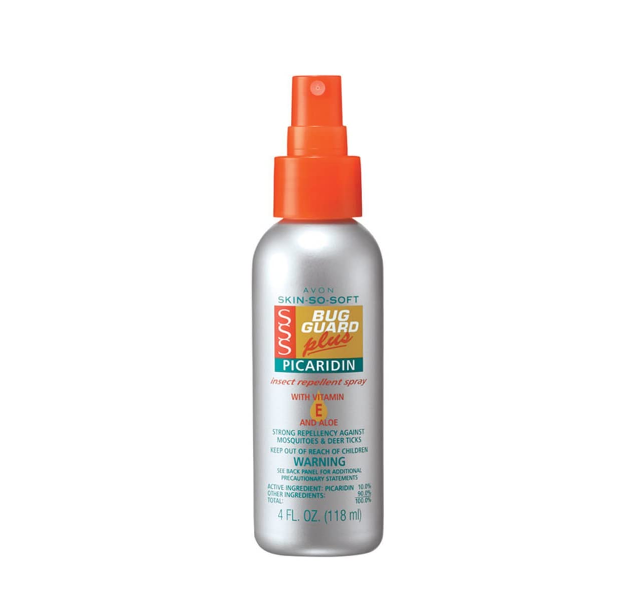 Avon Skin So Soft Bug Guard Plus Picaridin Insect Repellent Spray – DEET-Free, Travel-Size 4 oz