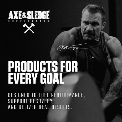 Axe & Sledge Basics Glutamine – 5g Pure L-Glutamine per Serving, Unflavored, 40 Servings