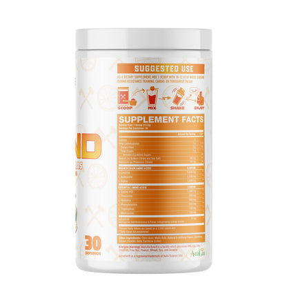 Axe & Sledge The Grind Essential Amino Acids — Stimulant-Free Vegan EAA & BCAA Powder