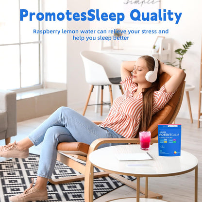 Axldrn PotentCalm Cortisol Drink Mix – Magnesium Glycinate, L-Theanine, Ashwagandha, Vitamin D