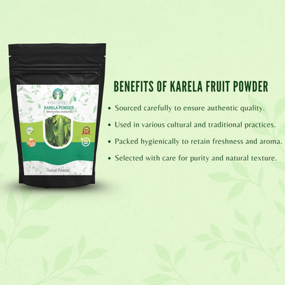AYURVEDASHREE Bitter Melon Powder 200 Gm – Momordica Charantia (Karela), Liver Support
