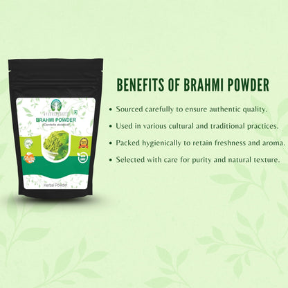 AYURVEDASHREE Centella Asiatica Powder 200g – Gotu Kola, Brahmi, Mandupakarni | Non-GMO, Gluten-Free, Vegan