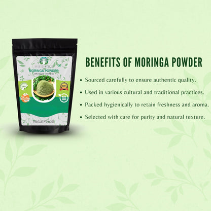 AYURVEDASHREE Moringa Leaf Powder 200 Gm | Moringa Olifera Powder | Lab Tested for Purity