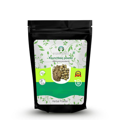 AYURVEDASHREE Mucuna Seed Powder 50 Gm | Kapikacchu | Kaunch Beej | Non-GMO Sustainably Sourced Vegan