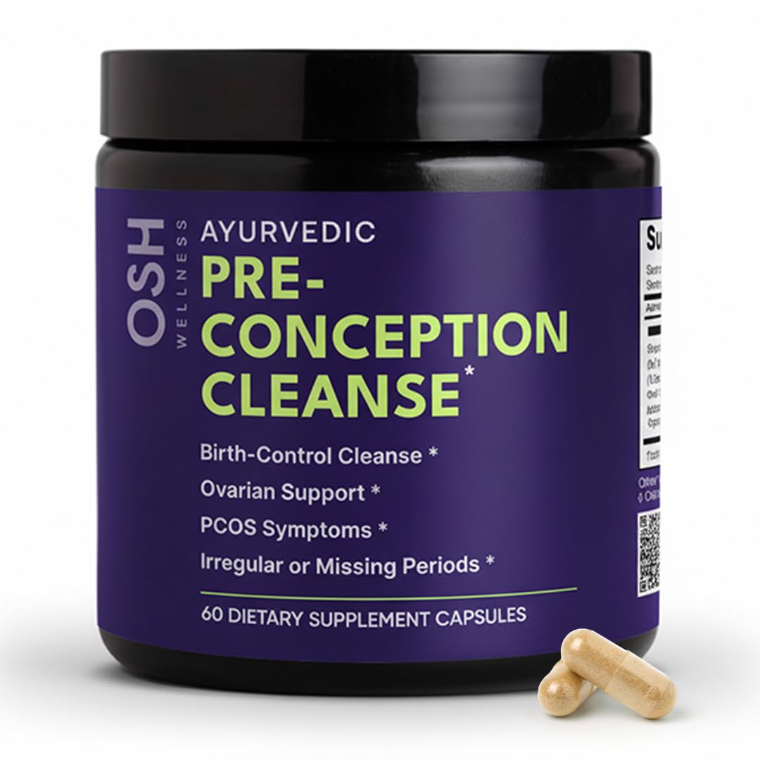 Ayurvedic Preconception Cleanse – Ovarian & Uterus Support | 30 Day Supply