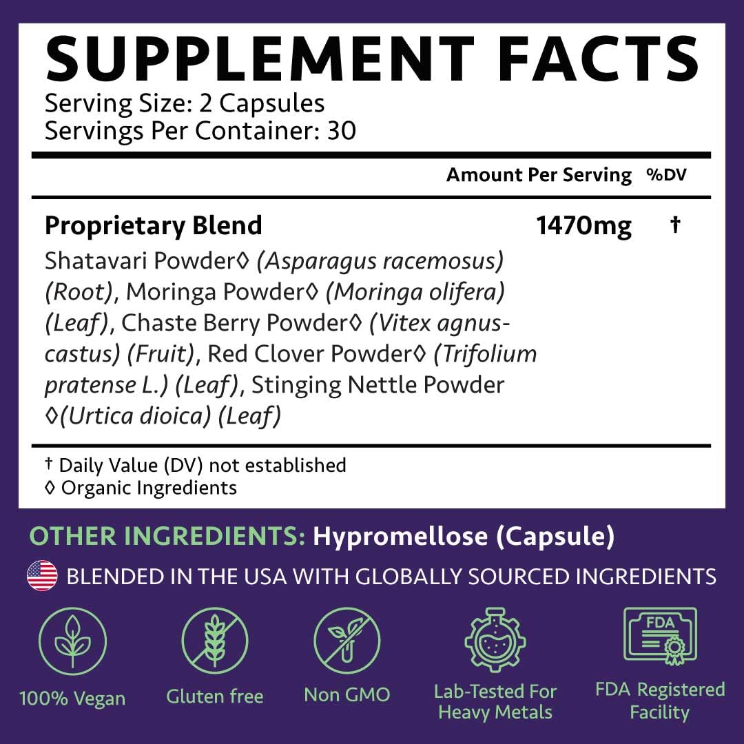 Ayurvedic Preconception Cleanse – Ovarian & Uterus Support | 30 Day Supply