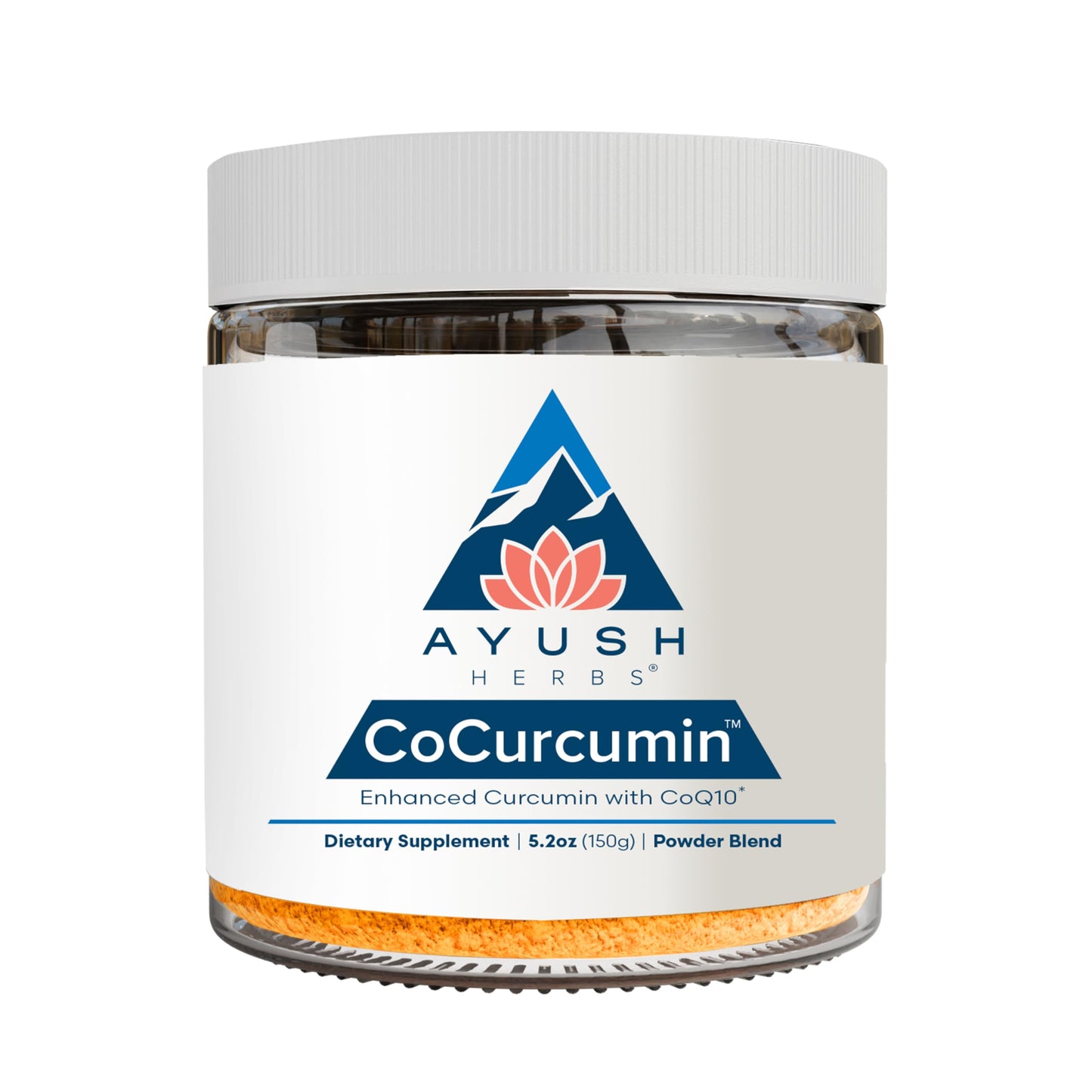 Ayush Herbs CoCurcumin: Turmeric with Black Pepper, CoQ10 & MCT