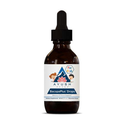 Ayush Herbs BacopaPlus Drops for Kids – Focus & Memory Support