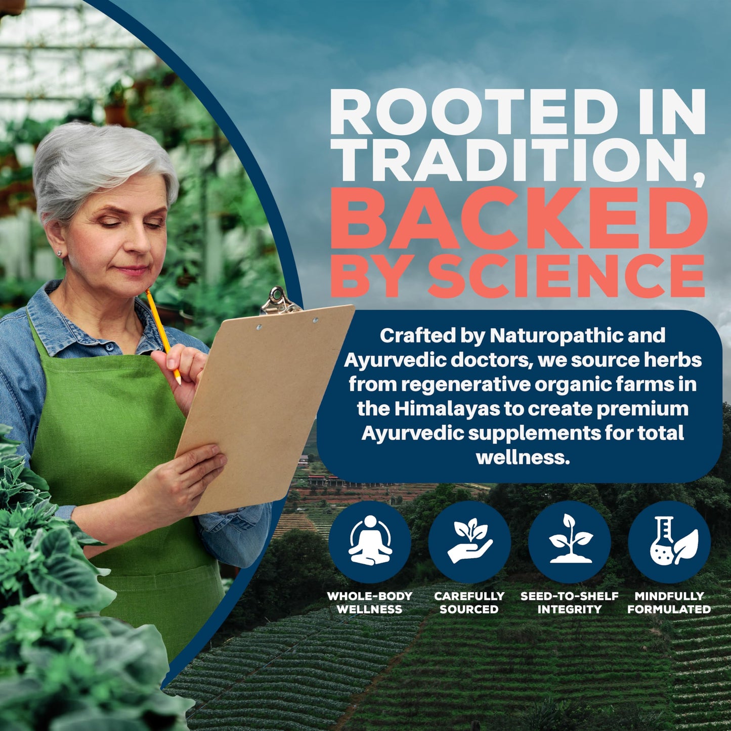 Ayush Herbs Ayush Multi - Multivitamin for Men & Women | 90 Vegetarian Capsules