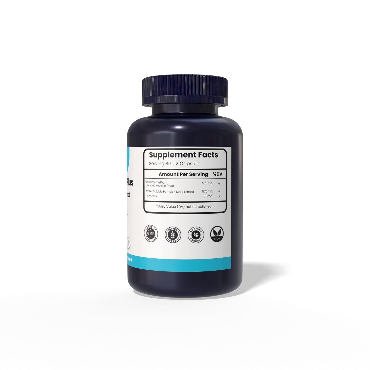 AZBiotech Saw Palmetto Plus - 1200mg with Pumpkin Seed Extract and Lycopene | Herbal Wellness Capsule