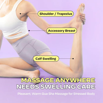 Magnesium+Escin Body Gua Sha Massage Cream for Leg Circulation - b.clinicx