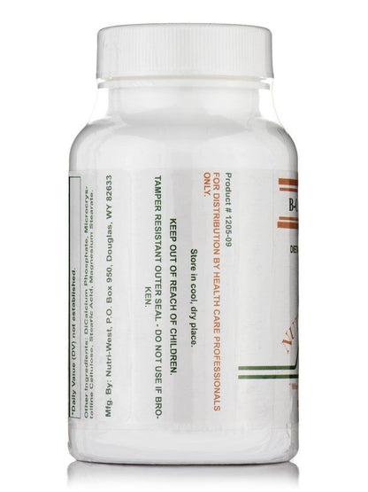 B-Complex - 90 Tablets by Nutri West | Hypoallergenic B-Vitamin Formula