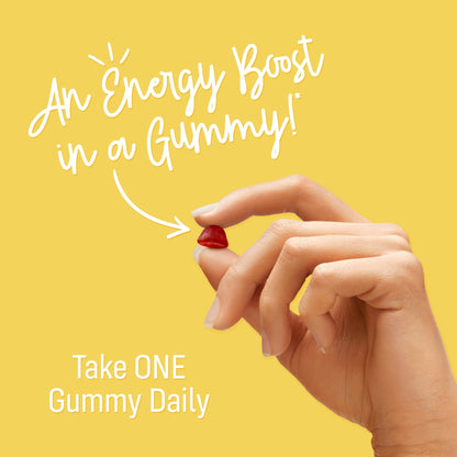 B12 Gummy Vitamins 1500 mcg - Raspberry Flavor, 60 Count - Energy & Metabolism Support