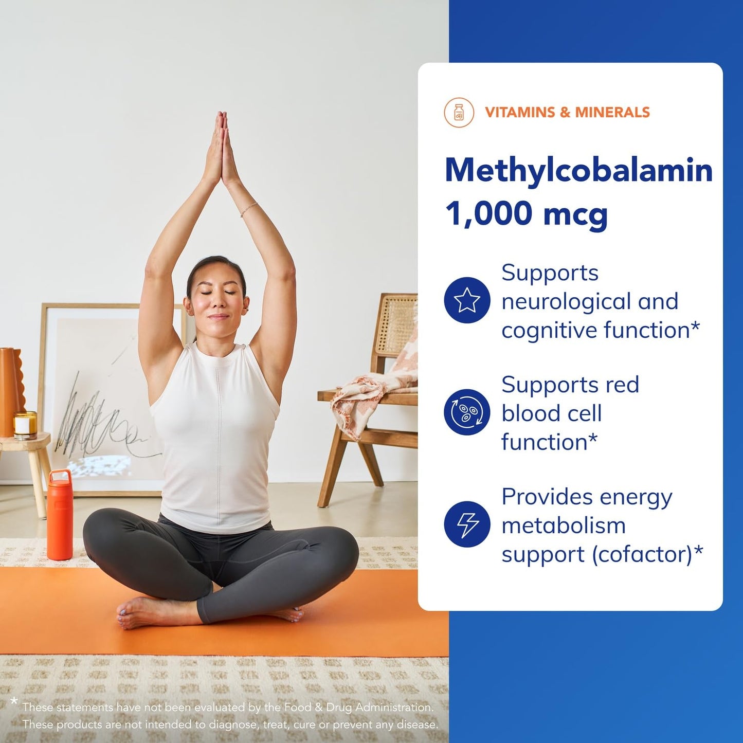 Pure Encapsulations Methylcobalamin 1,000 mcg – Vitamin B12 for Memory & Nerve Health – 60 Capsules