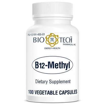 Vitamin B12 Methylcobalamin 1000 mcg – 100 Capsules