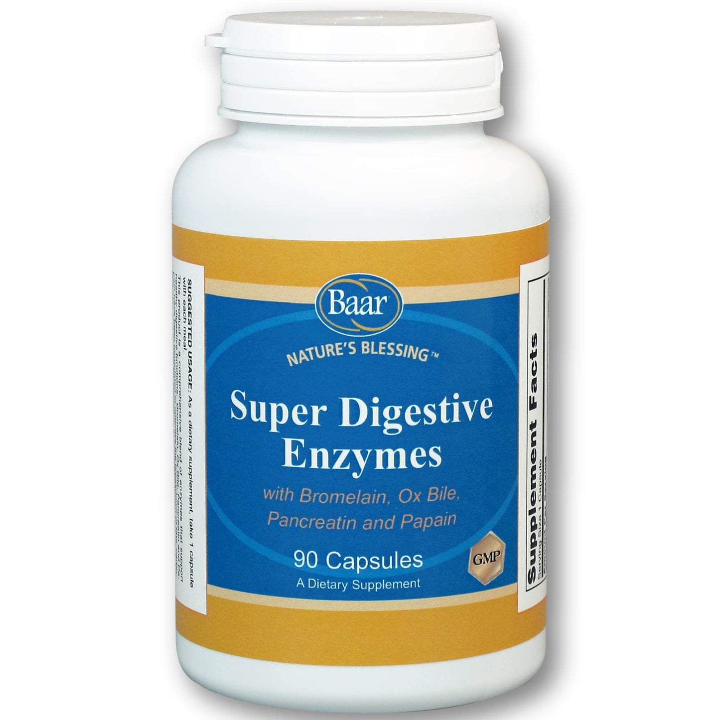 Baar Super Digestive Enzymes – 90 Capsules | Supports Digestive Health