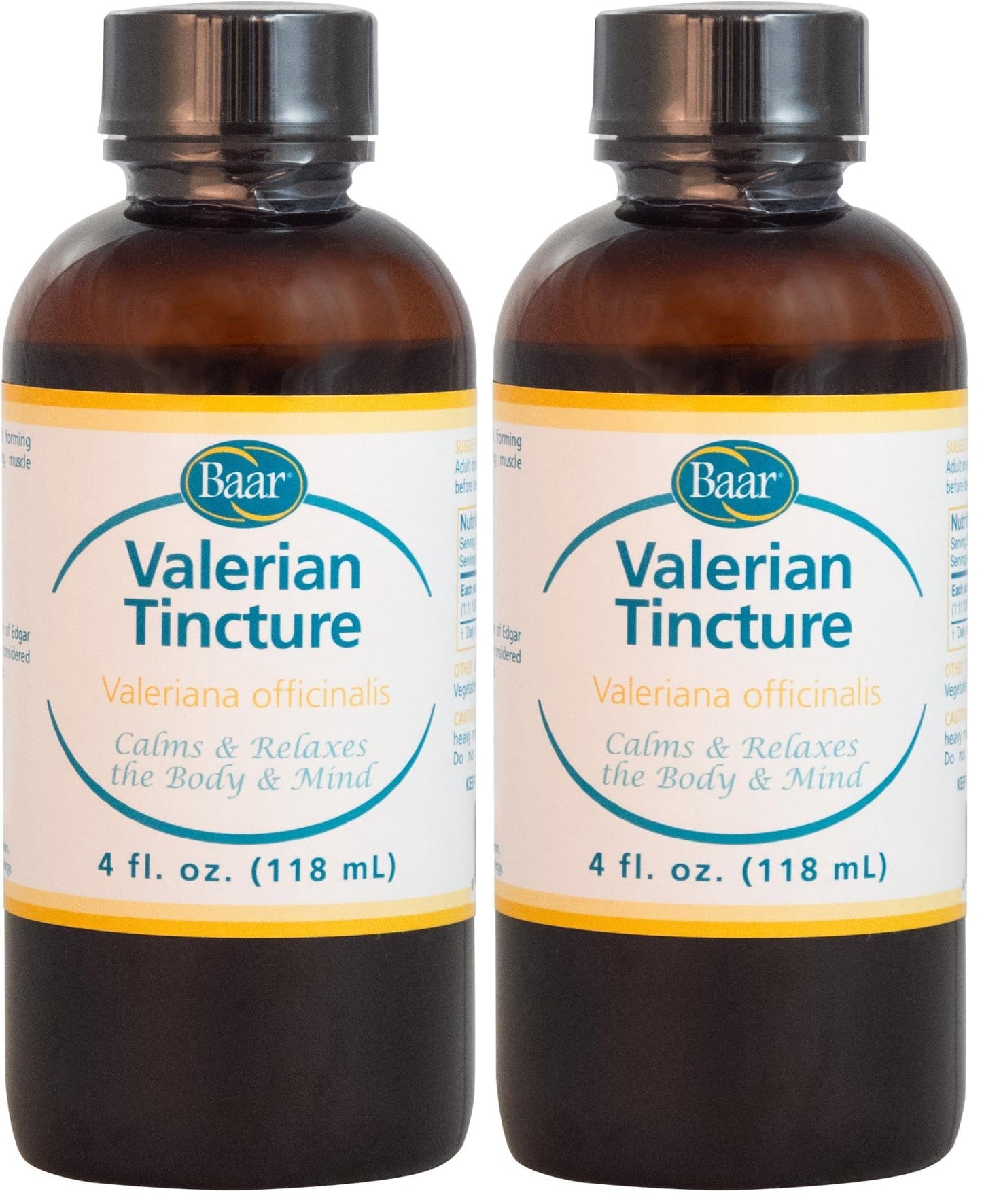 Baar Valerian Tincture – 4 oz (Pack of 2) – Natural Relaxant