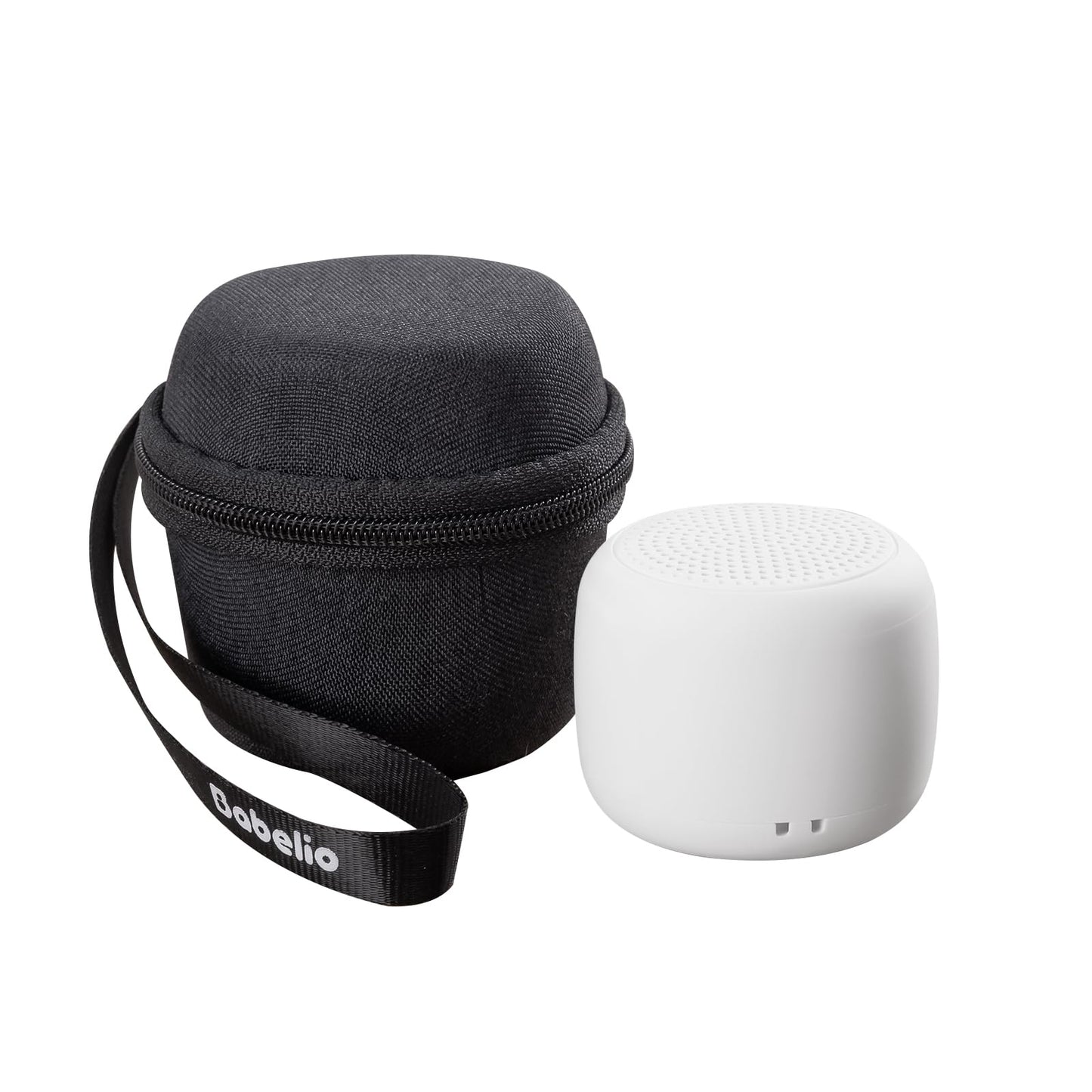 BABELIO Portable Travel Case for Babelio Pocket Mini White Noise Machine – Textile Black (CASE ONLY)