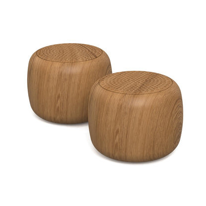 BABELIO Pocket White Noise Sound Machine 2-Pack – 15 Non-Looping Sounds, Timer & Memory