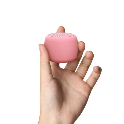 BABELIO Pocket White Noise Sound Machine – 15 Non-Looping Sounds, Timer, Memory Function, Pink