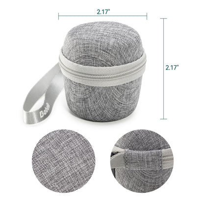 BABELIO White Noise Sound Machine — Mini Pocket, 15 Non-Looping Sounds, Timer & Memory