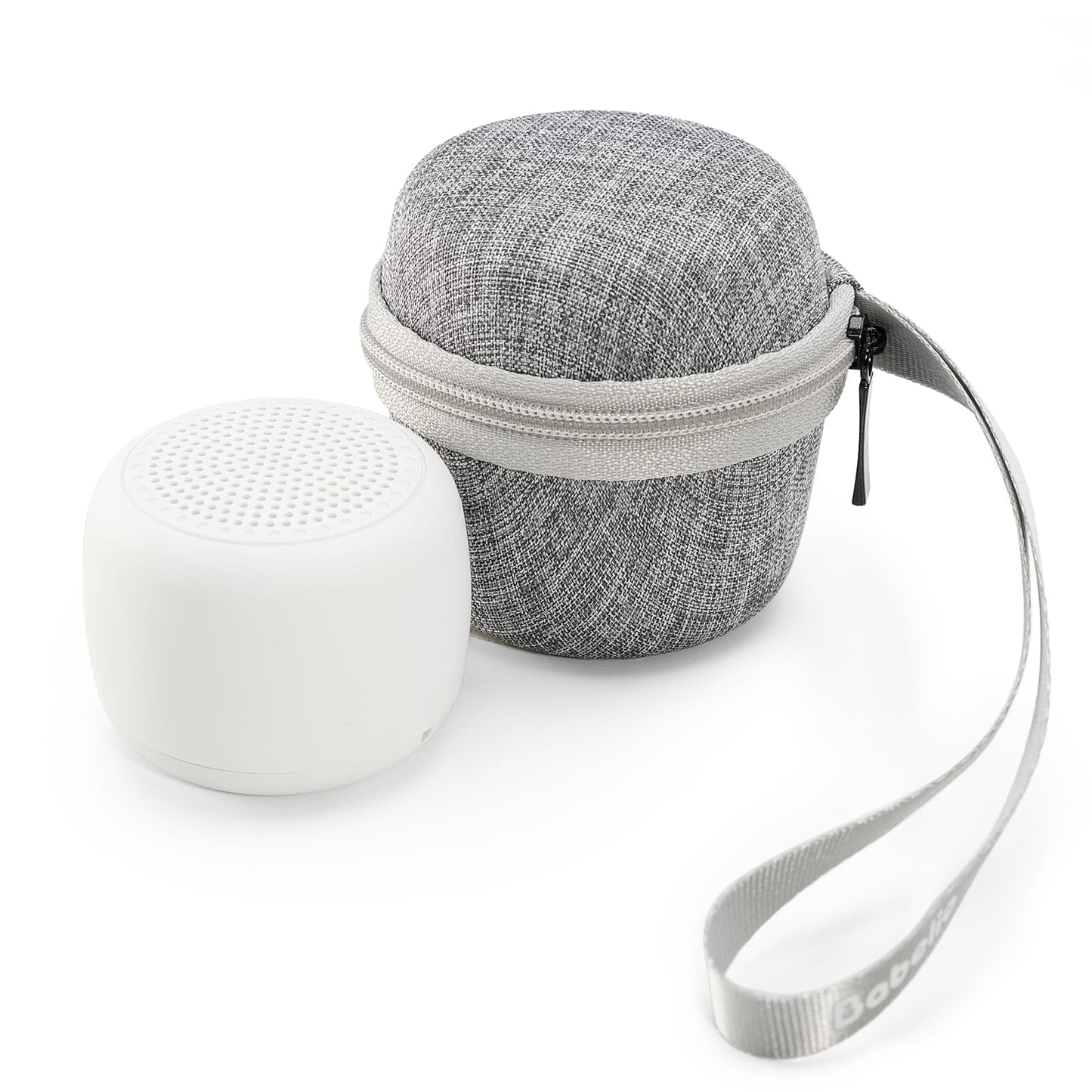 Babelio Portable White Noise Machine + Grey Travel Case | Pocket-Sized Sleep & Focus for All Ages