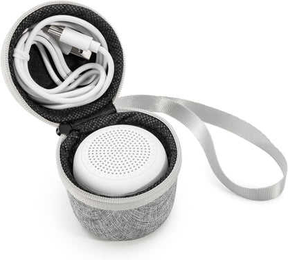 Babelio Portable White Noise Machine + Grey Travel Case | Pocket-Sized Sleep & Focus for All Ages