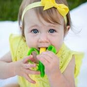Baby Banana Corn Cob Toothbrush – Training Teether for Baby (Made in USA)