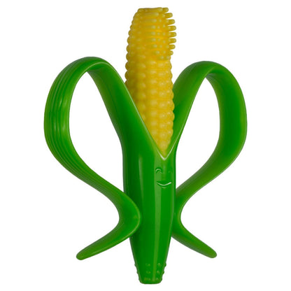 Baby Banana Corn Cob Toothbrush – Training Teether for Baby (Made in USA)
