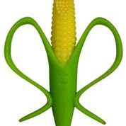 Baby Banana Corn Cob Toothbrush – Training Teether for Baby (Made in USA)