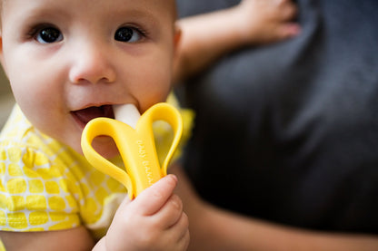 Baby Banana The Original Banana Brush – Made in USA, Toddler Toothbrush, Family-Owned