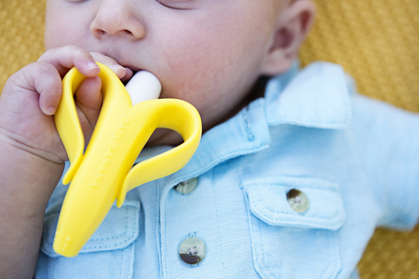 Baby Banana The Original Banana Brush – Made in USA, Toddler Toothbrush, Family-Owned