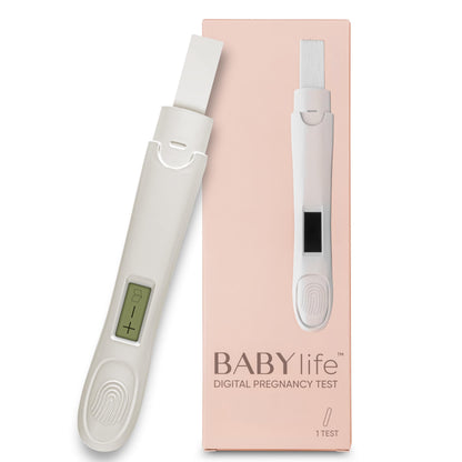 Baby Life Digital Pregnancy Test - Fast & Accurate Urine Detection - 1 Count
