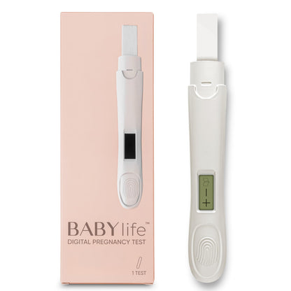 Baby Life Digital Pregnancy Test - Fast & Accurate Urine Detection - 1 Count