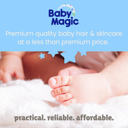 Baby Magic Delicate Wash 8.6 Fl Oz - Gentle Hypoallergenic Baby Wash