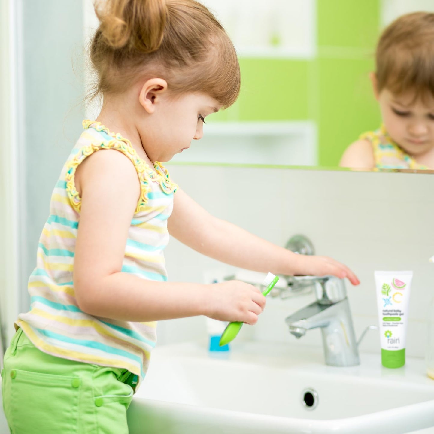 Baby Toothpaste 6-12 Months - Fluoride Free Training Gel (2.8 oz)
