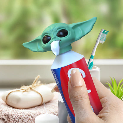 Baby Yoda Toothpaste Topper Cap – The Mandalorian Toothpaste Dispenser for Kids